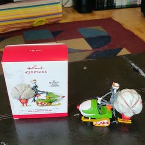 Jack's Sleigh O'Scares Hallmark Ornament